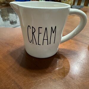 Rae Dunn White Cream Pitcher
